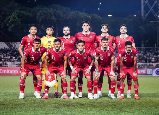 Saddil Ramdani (17) saat membela Timnas Indonesia menghadapi Filipina di Manila pada laga putaran kedua kualifikasi Piala Dunia 2026 zona Asia. (Sumber: pssi.org)