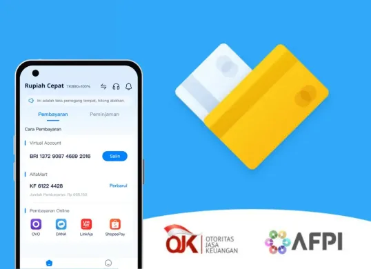 Daftar aplikasi pinjaman online legal OJK, aman dan cepat cair.