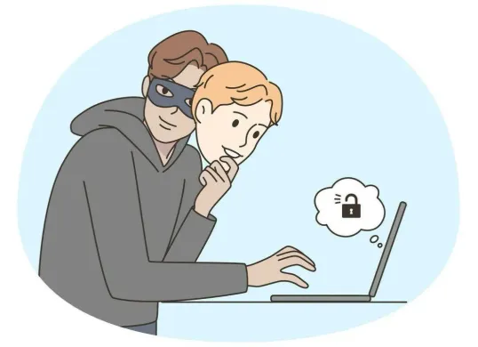 Modus penipuan pinjol ilegal lewat SMS. (Sumber: Pinterest)