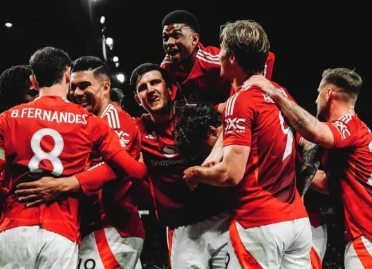 MU lolos.ke final Europa League 2024/2025. (Sumber: Instagram/@manchesterunited)