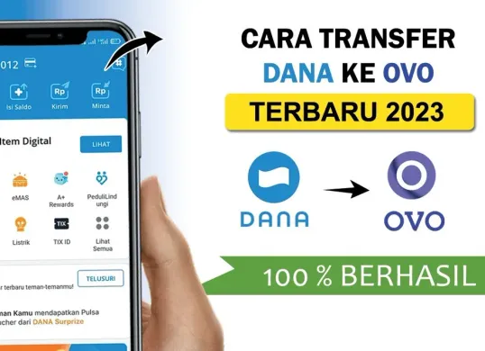 Cara transfer DANA ke OVO. (Sumber: YouTube/channel Razka)