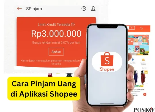 Begini cara pengajuan pinjaman online di aplikasi Shopee, mudah dan cepat cair. (Sumber: Poskota/Faiz)