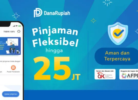 Cara ajukan pinjaman online di DanaRupiah. (Sumber: Pinterest)