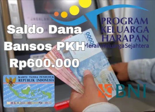 Bansos PKH susulan Rp600.000 cair ke Rekening BNI KPM. (Sumber: Poskota/Syania Nurul Lita Baikuni)