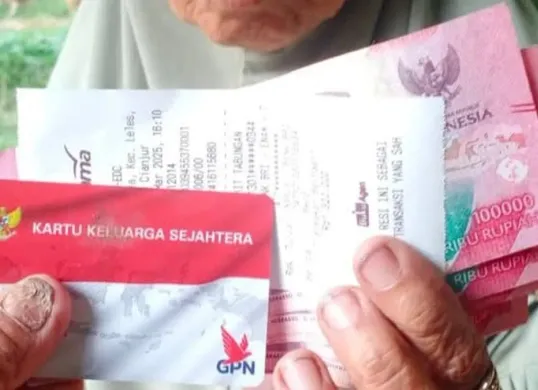 Ilustrasi bansos cair ke KKS. (Sumber: Facebook/Informasi bpnt, pkh)