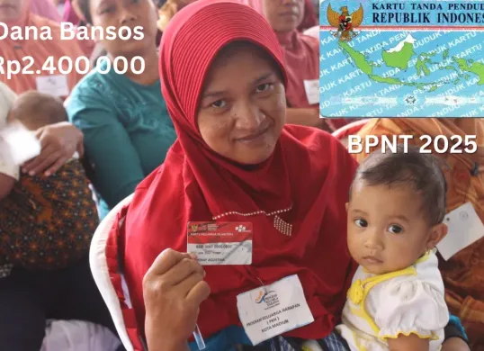 Dana bansos Rp2.400.000 dari BPNT 2025 disalurkan per tahun kepada NIK e-KTP milik Anda yang terverifikasi. (Sumber: Poskota/Gabriel Omar Batistuta)