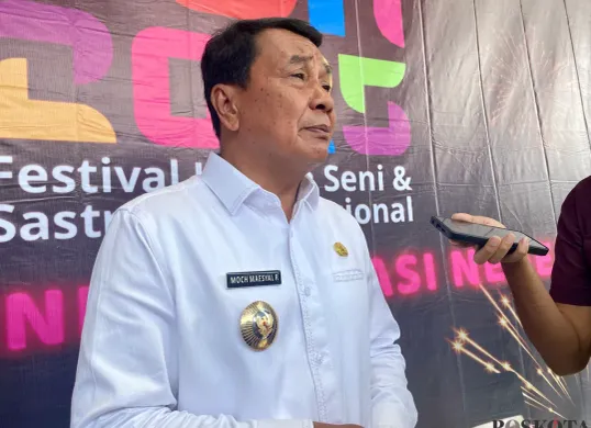 Bupati Tangerang, Moch Maesyal Rasyid akan merealisasikan sekolah swasta gratis. (Sumber: Poskota/Prima Juli Manalu)