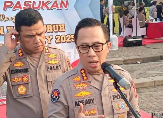 Kepala Bidang Humas Polda Metro Jaya, Kombes Ade Ary Syam Indradi. (Sumber: Poskota/Ali Mansur)