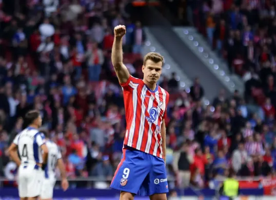 Alexander Sorloth memimpin Atletico Madrid menang telak 4-0 atas Real Sociedad, Minggu, 11 Mei 2025. (Sumber: @atleticodenadrid)