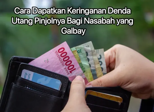 Cara dapatkan keringan denda utang pinjol. (Canva)