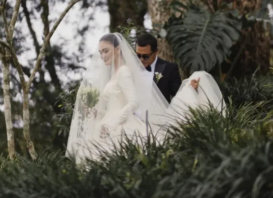 Potret Luna Maya di hari pernikahannya dengan Maxime Bouttier pada Rabu, 7 Mei 2025. (Sumber: Instagram/@lunamaya)