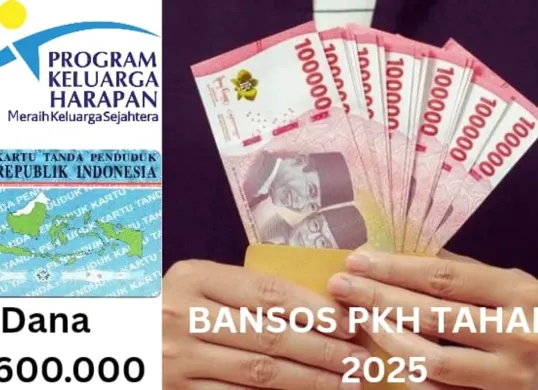Dana Rp600.000 dari bansos PKH tahap 2 2025 disalurkan kepada NIK e-KTP yang divalidasi pemerintah. (Sumber: Poskota/Gabriel Omar Batistuta)