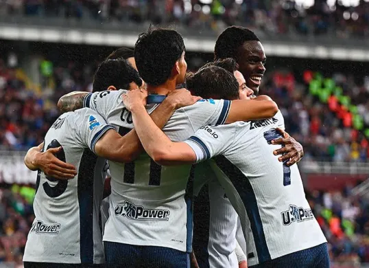 Selebrasi para pemain Inter Milan setelah mencetak gol ke gawang Torino. (Sumber: Instagram @inter)