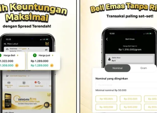 Ilustrasi - Aplikasi Lakuemas patut dipertimbangkan jika Anda ingin investasi emas secara digital. (Sumber: Play Store)