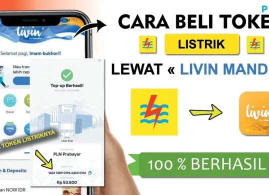Cara Beli Token Listrik PLN Lewat Livin by Mandiri (Sumber: YouTube/Channel Razka)