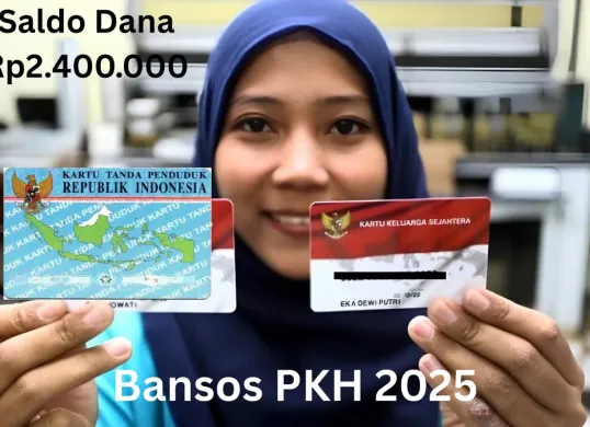 Saldo dana Rp2.400.000 disalurkan per tahun melalui Rekening KKS kepada NIK e-KTP kepemilikan nama Anda yang terverifikasi oleh pemerintah. (Sumber: Poskota/Gabriel Omar Batistuta)
