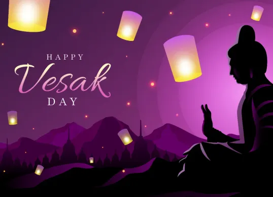 Link twibbon Hari Raya Waisak. (Sumber: Freepik)
