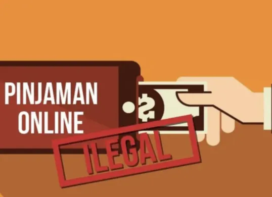 Aplikasi pinjaman online di tengah melemahnya daya beli masyarakat akibat badai PHK dan maraknya pinjol ilegal. (Sumber: Pinterest)