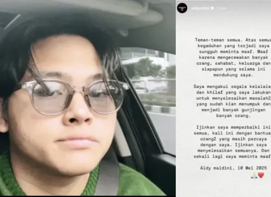 Aldy juga menyampaikan bahwa dirinya berkomitmen untuk memperbaiki kesalahan dan menjalin komunikasi dengan pihak-pihak terkait untuk menuntaskan masalah ini. (Sumber: X/@buwungkepin)
