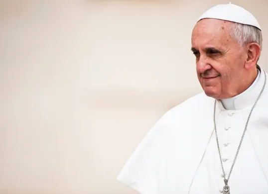 Potret Paus Fransiskus. (Sumber: Mazur/catholicnews.org.uk via Flickr)