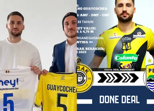 Persib Bandung dirumorkan telah sepakat dengan gelandang serang asal Argentina, Luciano Guaycochea. (Sumber: Instagram/@ownerwakanda)