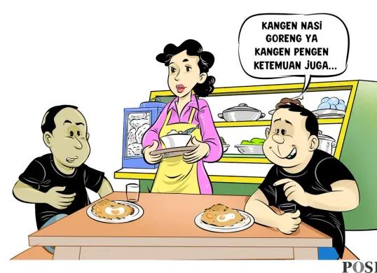 Obrolan Warteg: Nasi Goreng Yang ‘Ngangeni’ (Sumber: Poskota/Arif Setiadi)
