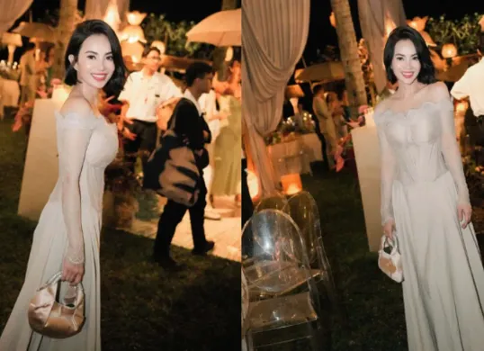 Ari Lasso terlihat mesra dengan Dearly Desiana di acara pernikahan Luna Maya. Ini profil lengkap sang pengusaha kuliner. (Sumber: Instagram/@dearlydjoshua)