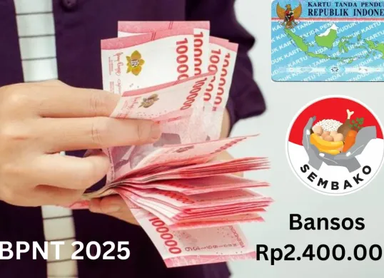 NIK e-KTP dan nama Anda yang telah divalidasi pemerintah berhak terima bansos Rp2.400.000 per tahun dari BPNT 2025 lewat Rekening KKS. (Sumber: Poskota/Gabriel Omar Batistuta)