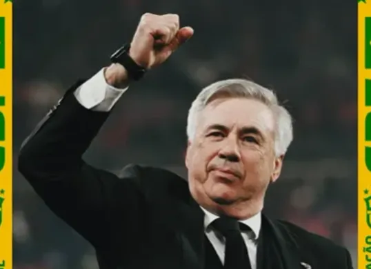 Carlo Ancelotti ditunjuk jadi pelatih Timnas Brazil. (Sumber: Instagram/@cbf_futebol)