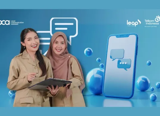 Omni Communication Assistant (OCA) dari PT Telkom Indonesia (Persero) Tbk (Telkom). (Sumber: Dok. Telkom Indonesia)
