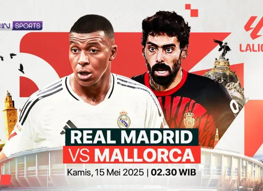 Link live streaming Real Madrid vs Mallorca. (Sumber: Vidio)