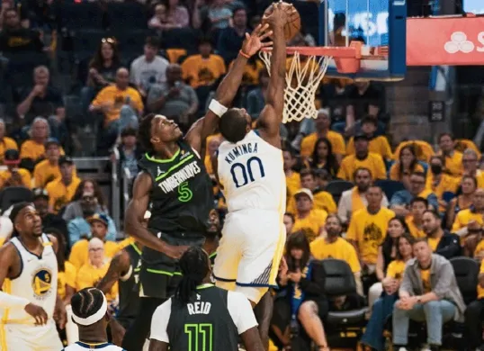 Streaming Minnesota Timberwolves vs Golden State Warriors di Game 5 semifinal wilayah Barat NBA 2025. (Foto: Instagram/@warriors)
