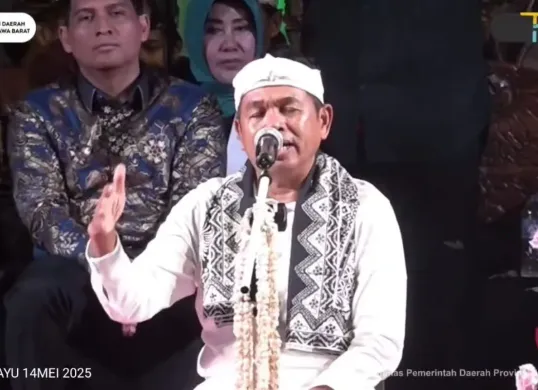 Bukan 'Bapak Aing', Dedi Mulyadi dapat panggilan baru dari warga Indramayu. (Sumber: tangkapan layar)