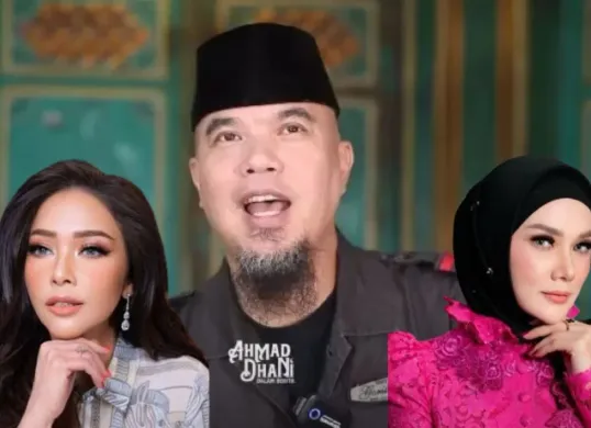 Ahmad Dhani ingin sandingkan Mulan Jameela dengan Maia Estianty di pernikahan Al Ghazali. (Sumber: Istimewa)