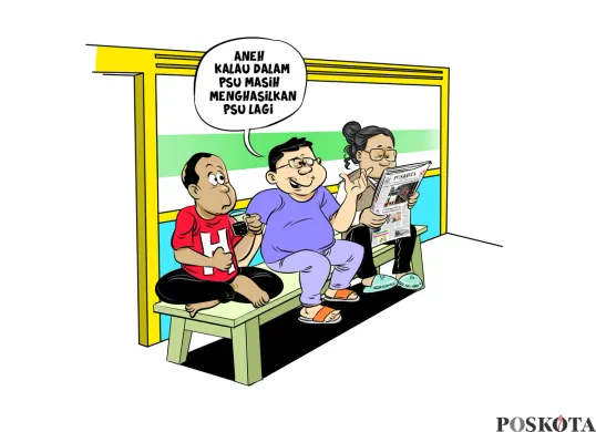 Obrolan Warteg: Terasa Aneh Tapi Nyata (Sumber: Poskota/Arif Setiadi)