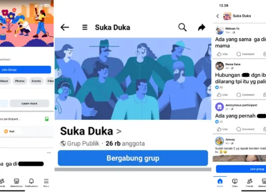 Grup Facebook berisi fantasi inses dengan puluhan ribu anggota bocor ke publik! Kontennya bikin merinding. (Sumber: X/@nadipsyyyy)