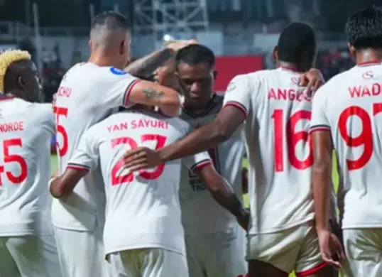 Malut United tampil menggila di hadapan pendukungnya sendiri usai melumat PSIS Semarang dengan skor telak 5-1 (Sumber: Instagram/@malutunitedfc)