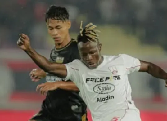 Persis Solo yang sudah dipastikan bertahan di Liga 1 musim depan berhasil menahan imbang tim papan atas Dewa United dengan skor 1-1 dalam laga pekan ke-33, Sabtu. 17 Mei 202 (Sumber: Instagram/@persisofficial)
