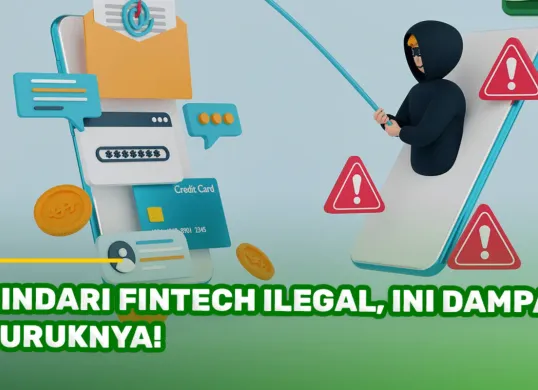 Ilustrasi dampak terlibat dengan pinjol ilegal. (Sumber: Singa Funds)
