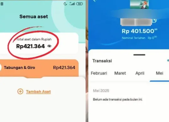 Saldo bansos Rp400.000 dari ATENSI YAPI cair hari ini 17 Mei 2025. (Sumber: YouTube/Naura Vlog)