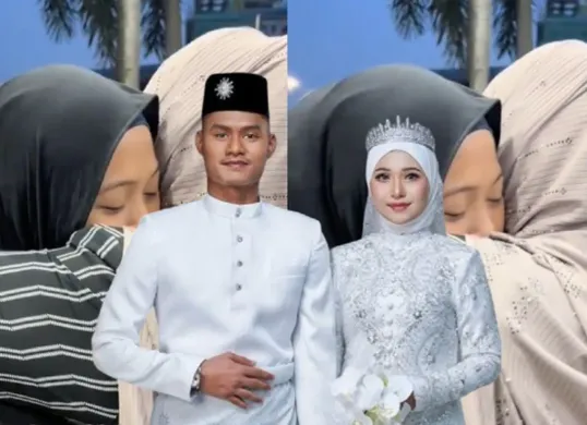 Influencer Malaysia, Siti Jamumall dan suaminya, Khairul Aiman Abdul Kudus alias Aiman. (Sumber: TikTok/@sitijamumall)