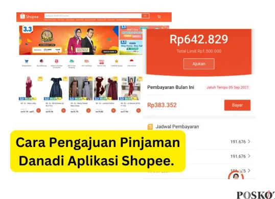 Simak cara pengajuan pinjaman online di aplikasi Shopee, lengkap syarat, cara aktivasi, dan cara pengajuan pinjamannya. (Sumber: Poskota/Faiz)