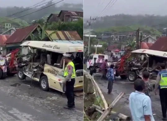 daftar korban kecelakaan di Jembatan Banaran, jalur lama Tawangmangu–Gondosuli, Kecamatan Tawangmangu, Kabupaten Karanganyar. (Sumber: Instagram/@karanganyar_masa_kini)