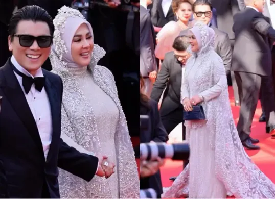 Syahrini raih penghargaan UNESCO di Cannes 2025 (Sumber: Instagram/@princessyahrini)