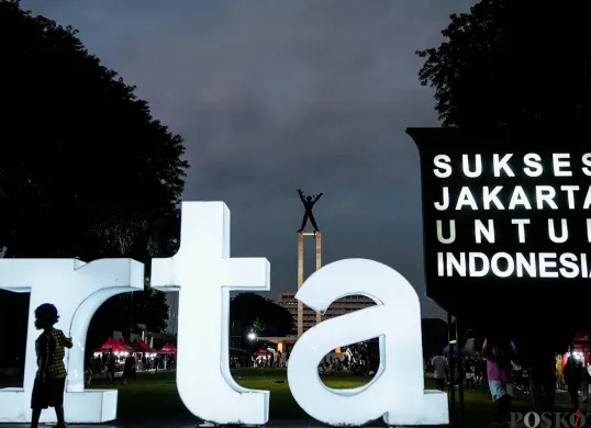 Suasana Jakarta. (Sumber: Poskota/Bilal Nugraha Ginanjar)