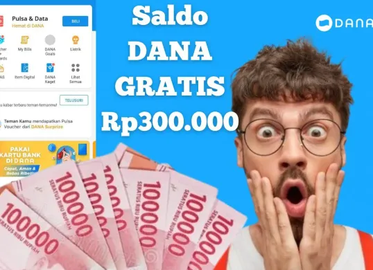 Game penghasil saldo DANA Gratis Rp300.000. (Sumber: Poskota/Syania Nurul Lita Baikuni)