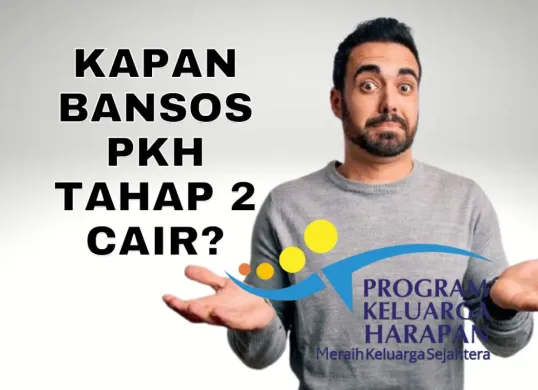 Informasi resmi penyaluran bansos PKH tahap dua tahun 2025. (Sumber: Poskota/Syania Nurul Lita Baikuni)