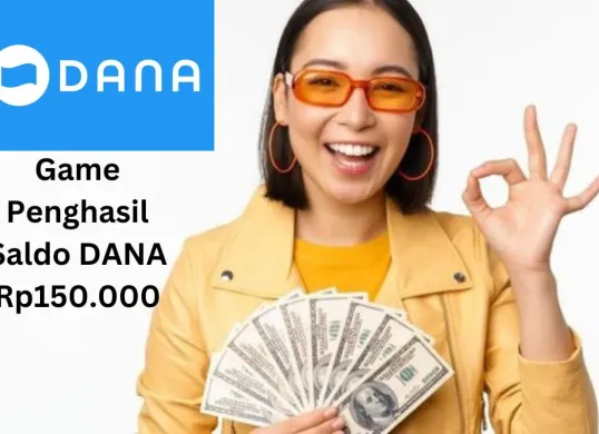 Uang gratis bisa Anda cairkan dari game penghasil saldo DANA Rp150.000 masuk ke dompet elektronik. (Sumber: Poskota/Gabriel Omar Batistuta)
