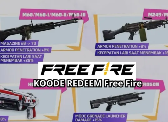 Klaim kode redeem FF terbaru Mei 2025. (Garena)