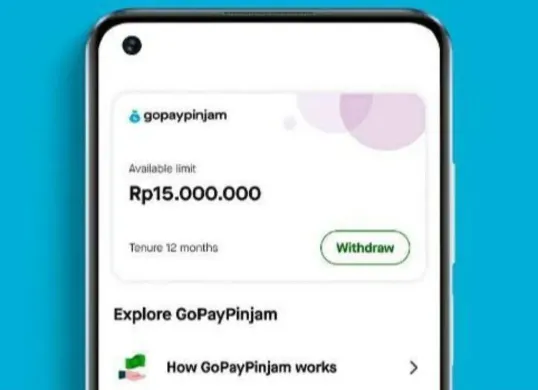 Cara ajukan pinjaman online di aplikasi GoPay. (Sumber: GoPay)